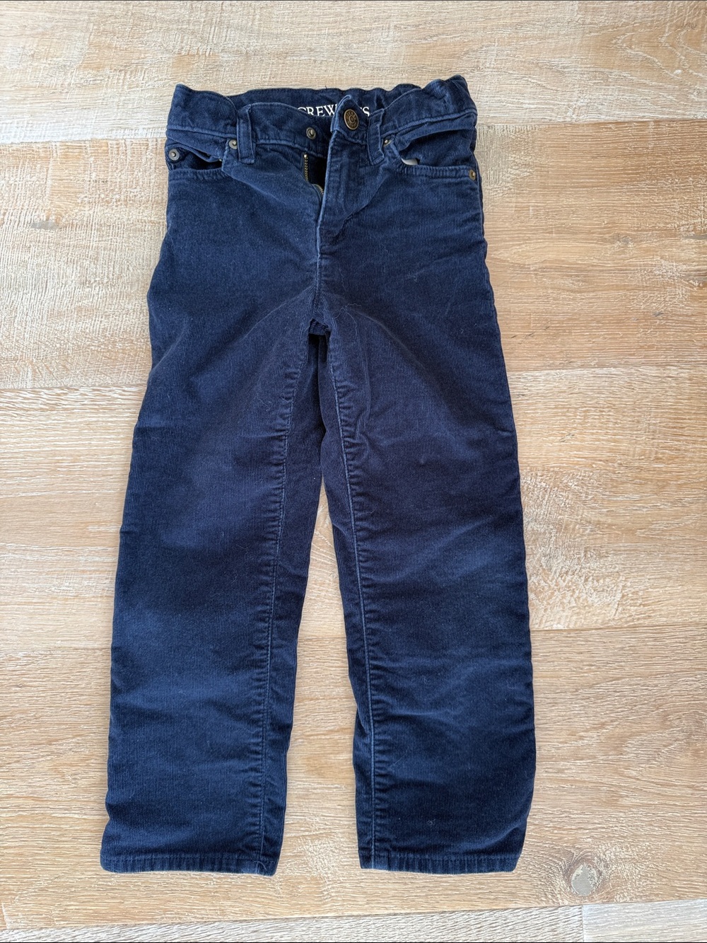 Crewcuts Boys Dark Navy Corduroy Straight Pants